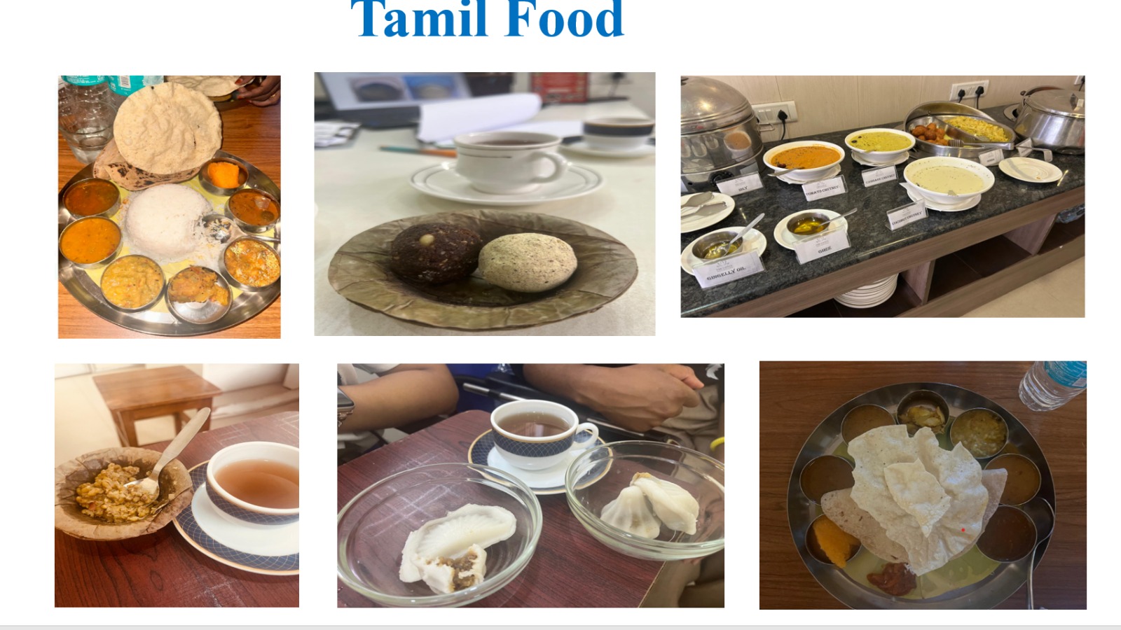 Tamil traditional food culture